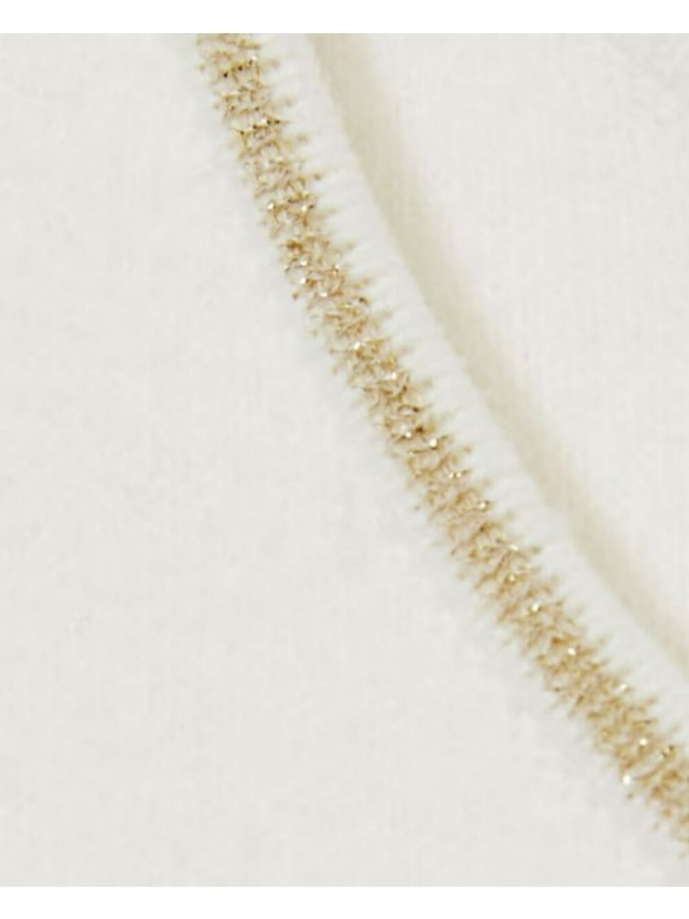 New Reiss Nilo Knitted Midi Dress in Ivory Medium Petite - Picture 4 of 11